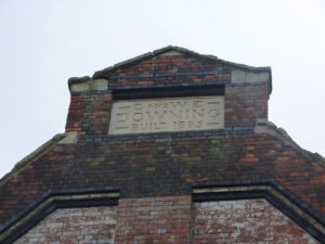 G. & W.E. Downing's Maltings, Docks, Gloucester, Feb 2017. Malthouse No 2 ('old') on the east side of Merchants Rd was built in 1895