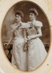 Daisy and May Downing, c. 1900