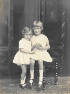 Pamela and Hazel Downing, c. 1925