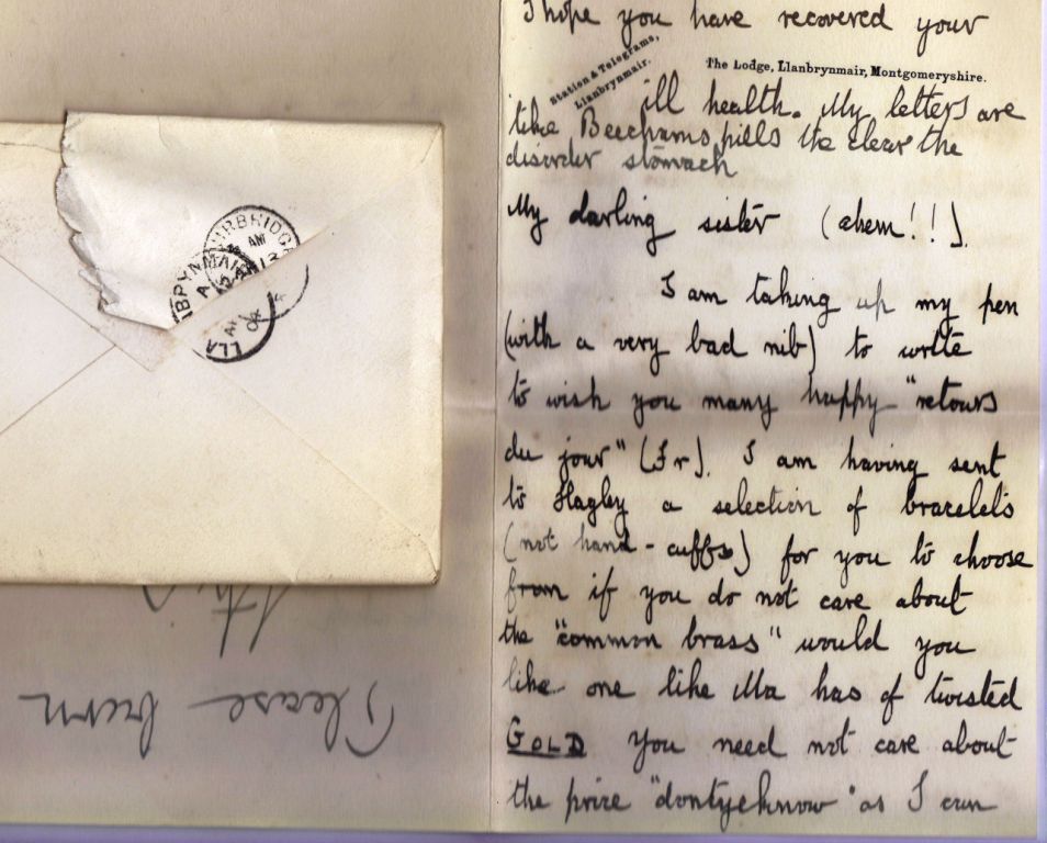 Letter from Noel Downing Aged 15