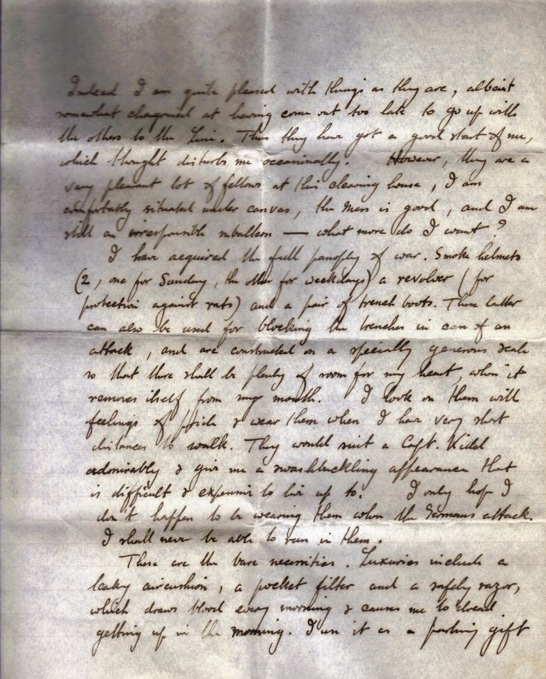 Aubrey Webster Letter
