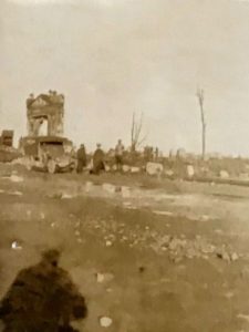 Pictures taken on a visit to Ypres, Menin, "No Mans Land", Dixmude, etc. on 11 Dec 1918