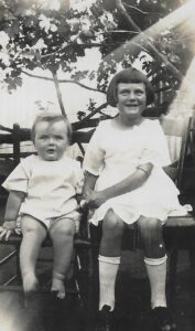 Desmond and Armoral D'Arcy in South Africa - Xmas 1924