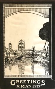 Christmas card, 1917