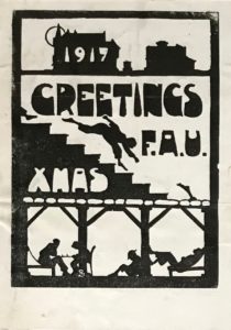 FAU Christmas card, 1917
