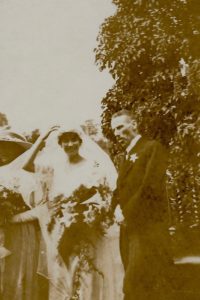 Noel and Molly Downing wedding, 29 Jul 1919