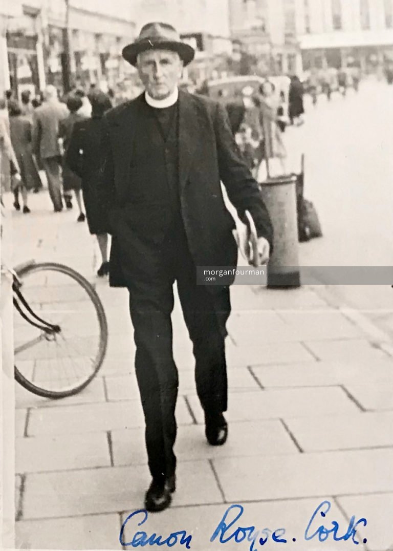 Rev Thomas Henry Royse, Rector of Blarney, in Cork, c. 1950