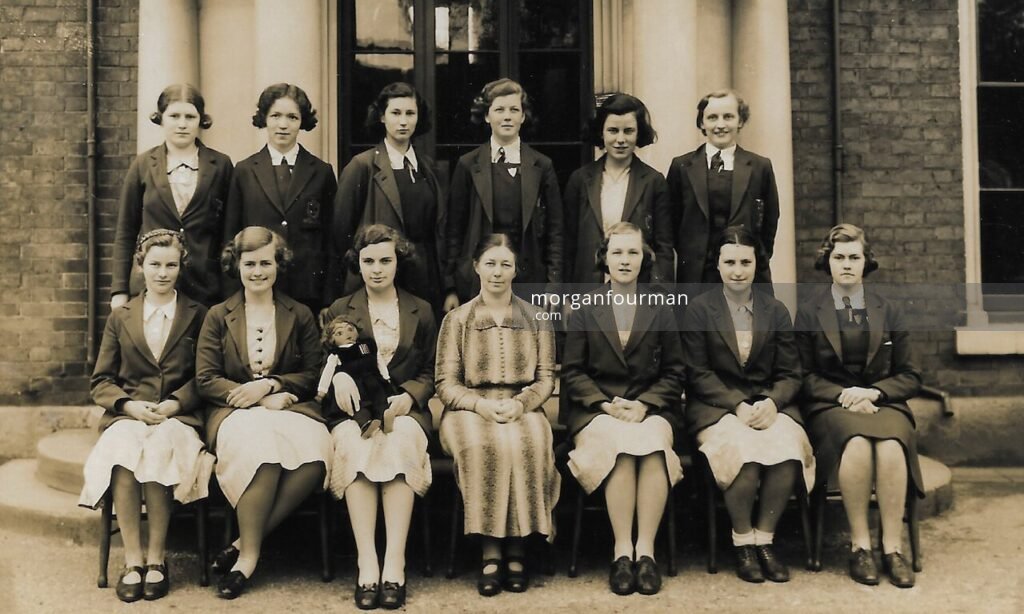 Edgbaston High School prefects for year 1937-38