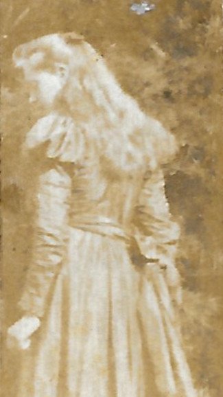 Eleanor Welch, possibly Sierre, late 1890s