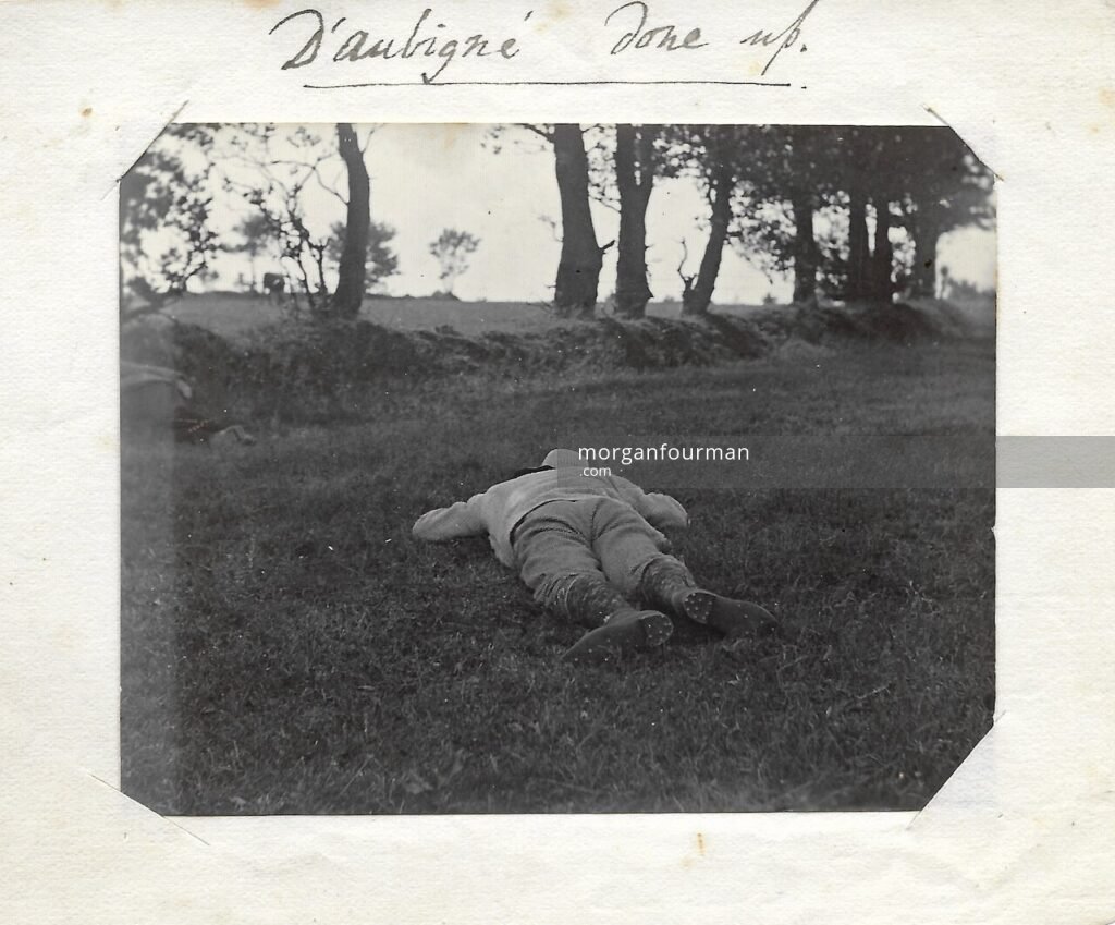 "D'Aubigné done up", c. 1898
