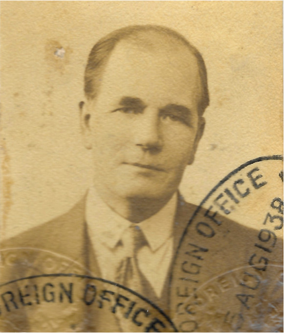 William Morgan's Passport Photo