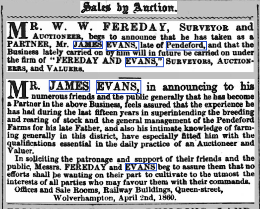 Wolverhampton Chronicle 4 Apr 1860